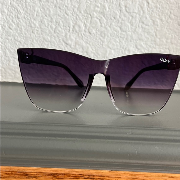 Quay Australia Gradient Black and Purple Sunglasses main image 5